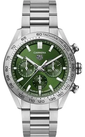 TAG Heuer Carrera CBN2A10.BA0643 44mm Stainless steel Green