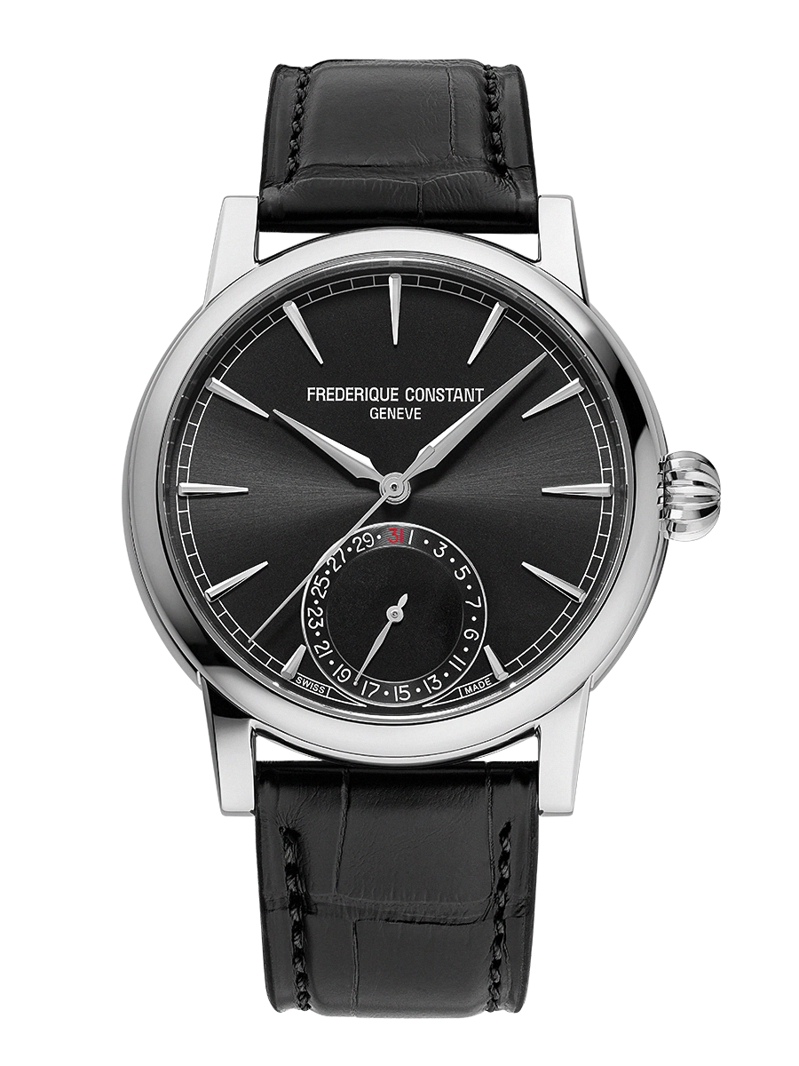 Frédérique Constant Manufacture FC-706B3H6 40mm Stainless steel Black