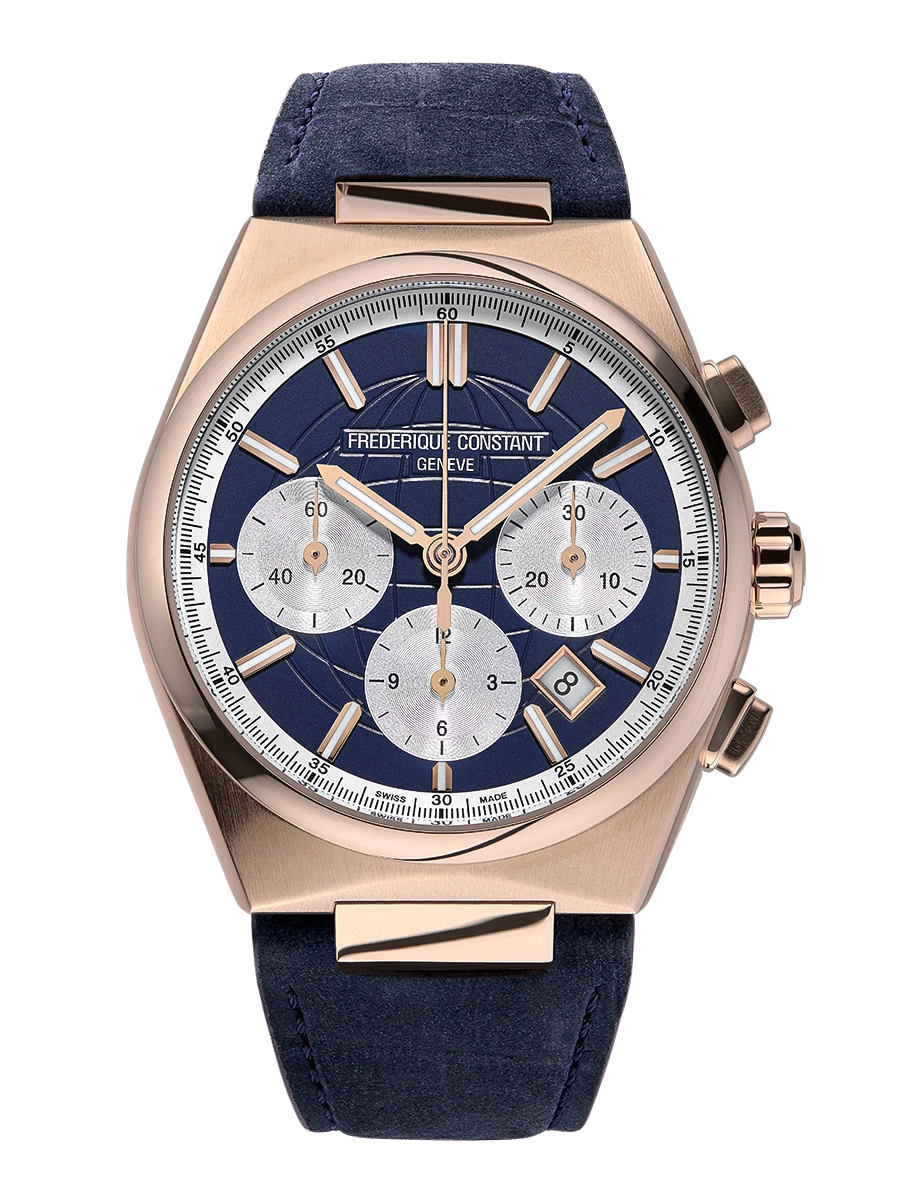 Frédérique Constant FC-391NS4NH4 41mm Stainless steel Blue