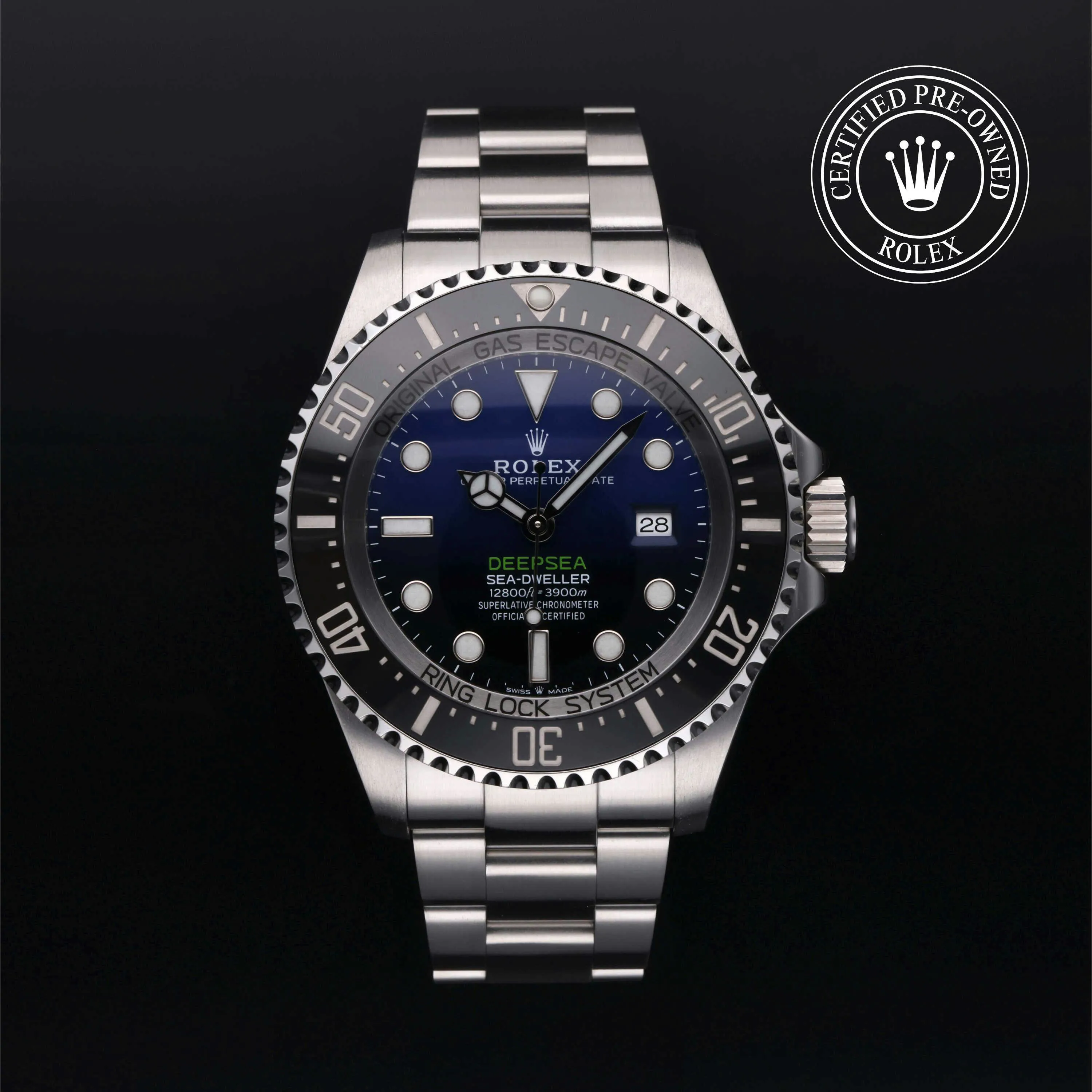 Rolex Sea-Dweller Deepsea 126660-0002 44mm Stainless steel Blue