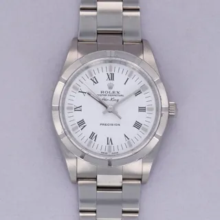 Rolex Air King 14010 Stainless steel White