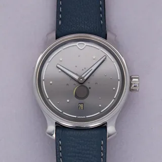 Ming Moonphase Series 2 37.05 Stainless steel Gray