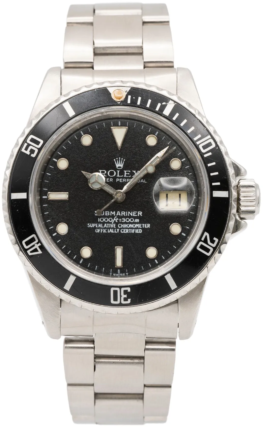 Rolex Submariner 1680 40mm Stainless steel Black