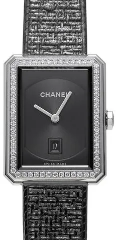 Chanel Boy-Friend H5318 26.5mm Stainless steel Black