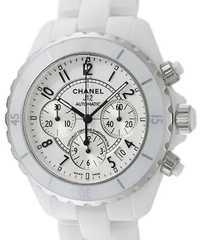 Chanel J12 H1007 41mm Ceramic White