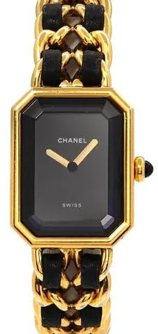 Chanel H0001 20mm Yellow gold and Stainless steel Black