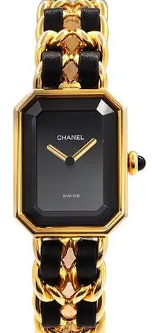 Chanel H0001 20mm Yellow gold and Stainless steel Black