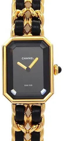 Chanel H0001 20mm Yellow gold and Stainless steel Black