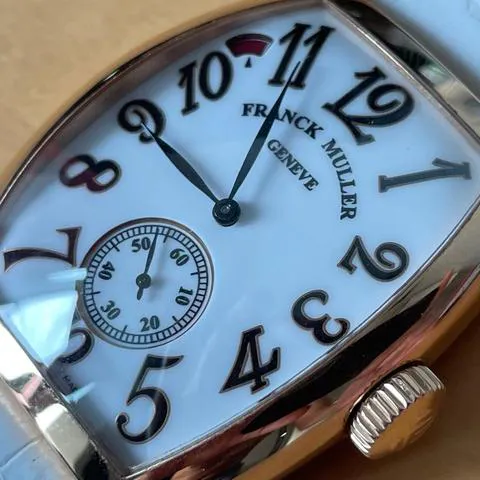 Franck Muller Cintree Curvex 7885 S6 37mm Rose gold White