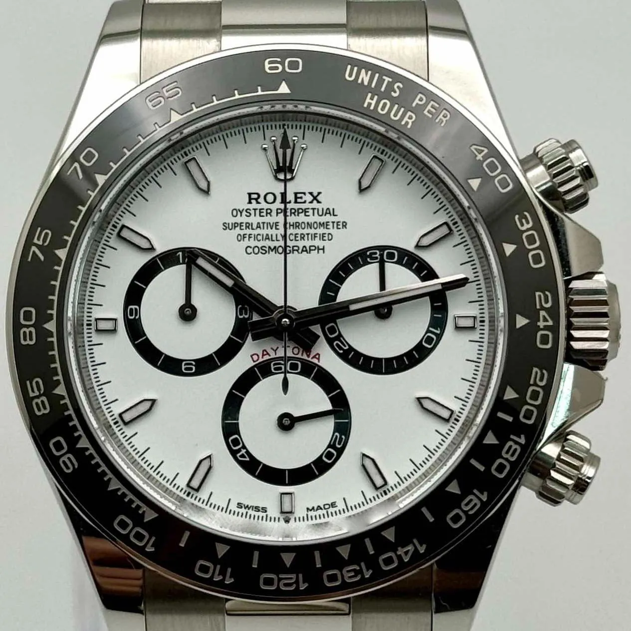 Rolex Daytona 126500LN-0001 40mm Oystersteel White