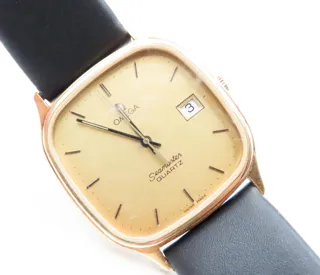 Omega Seamaster 14k yellow gold