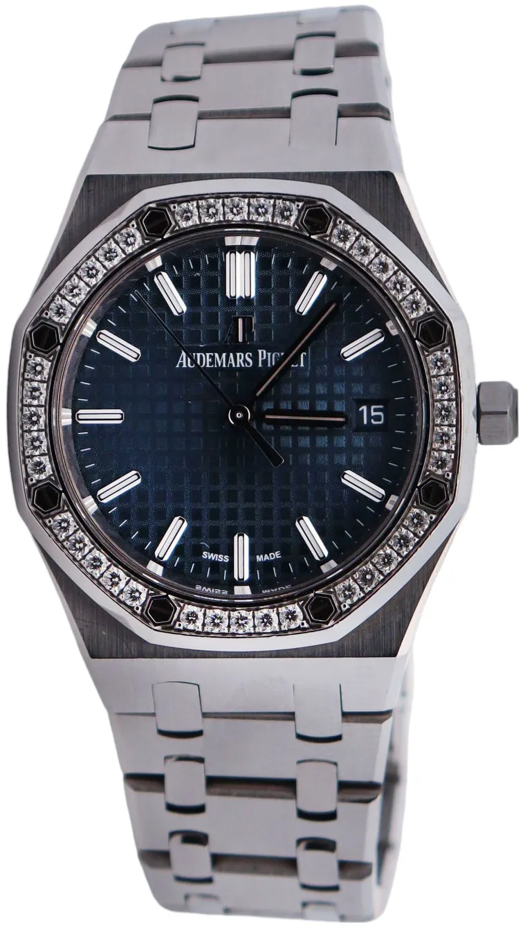 Audemars Piguet Royal Oak 77351ST.ZZ.1261ST.01 34mm Stainless steel Blue