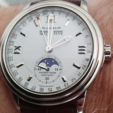 Blancpain Léman Moonphase 2763-1127-53B 38mm