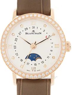 Blancpain Quantième Phases de Lune 6106-2987-55A Red gold White