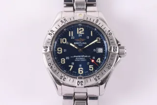 Breitling Superocean A17040 Stainless steel Blue