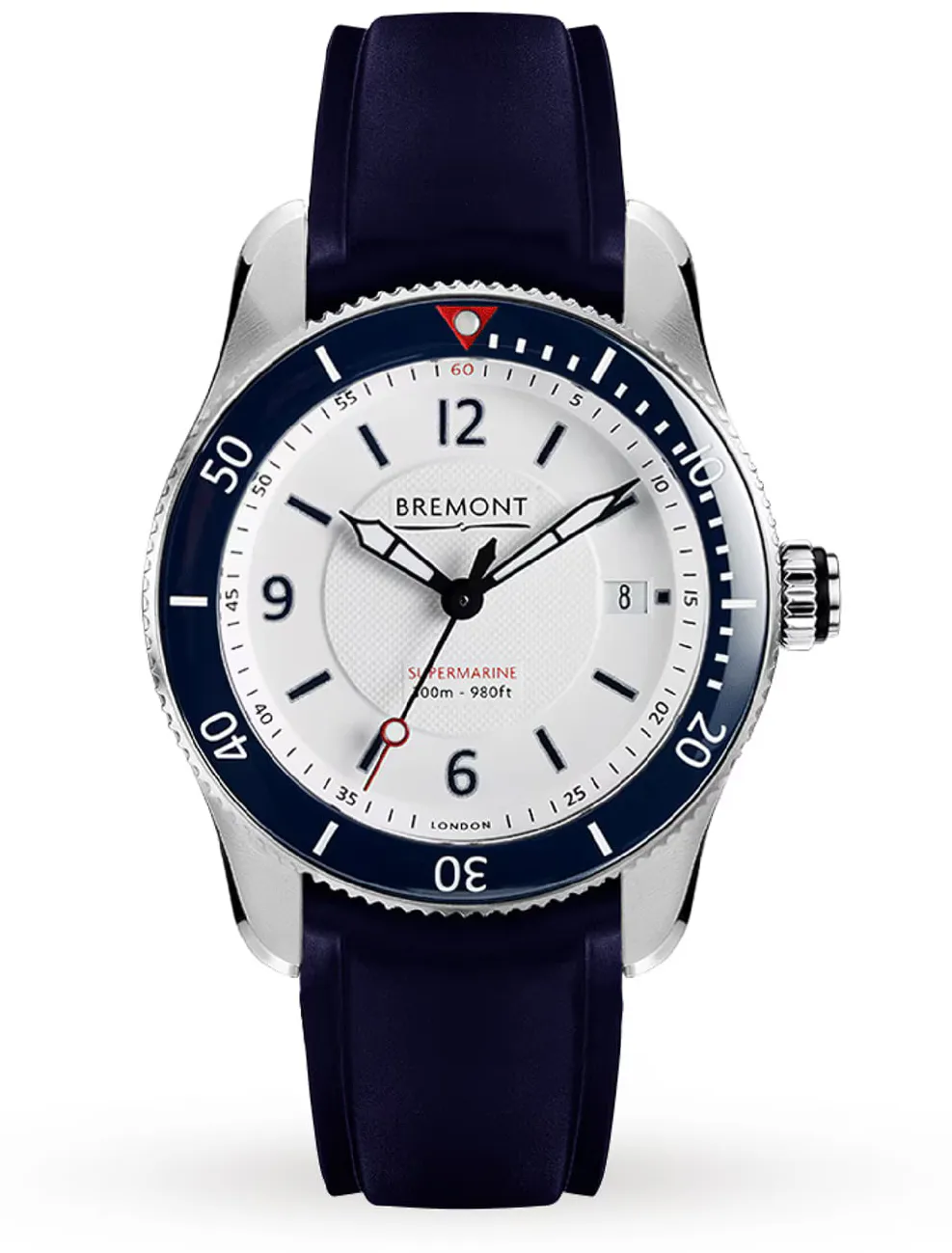 Bremont Supermarine S300 40mm Stainless steel White