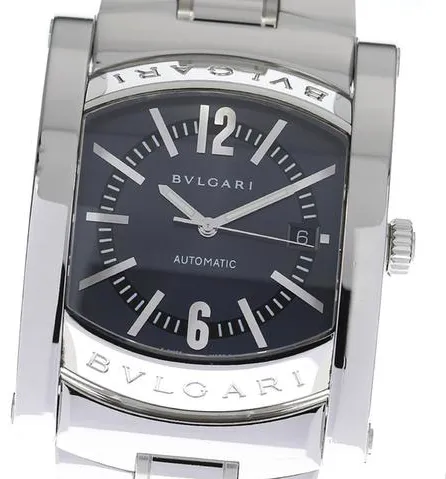 Bulgari Assioma AA 48 S 38mm Stainless steel Blue