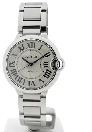 Cartier Ballon Bleu 36mm 3284 36mm Stainless steel Silver