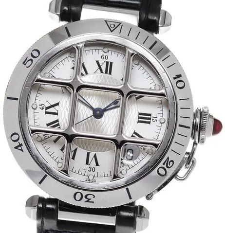 Cartier Pasha W3102255 38mm Stainless steel Silver