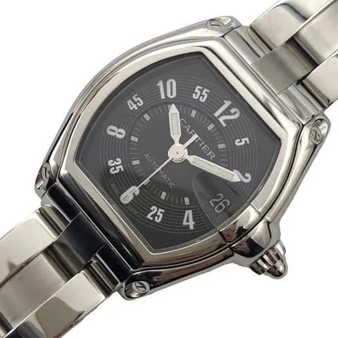 Cartier Roadster W62004V3 38mm Stainless steel Black