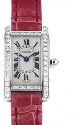 Cartier Tank Américaine WB710015 27mm White gold