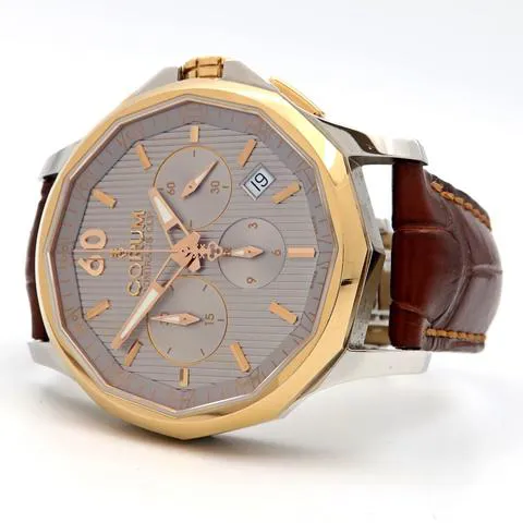 Corum Admiral's Cup Legend 42 984.101.24/0F02 FH11 42mm Yellow gold and Stainless steel Gray