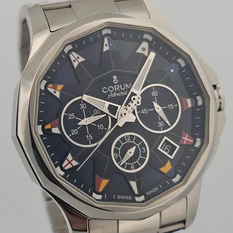 Corum Admiral's Cup Legend 42 984.101.20/V705 AB12 Stainless steel Blue