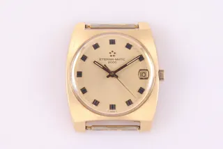 Eterna Matic 754T Yellow gold Golden