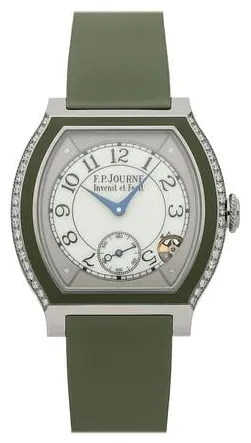 F.P. Journe Elegante EL 2D TI 40 D GR 40mm Titanium White