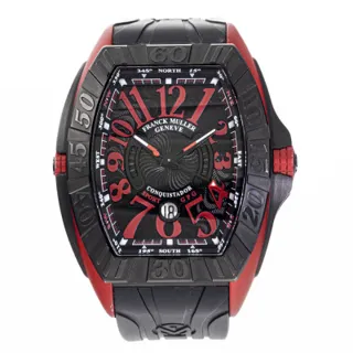 Franck Muller Conquistador Grand Prix 9900 SC DT GPG Titanium Black