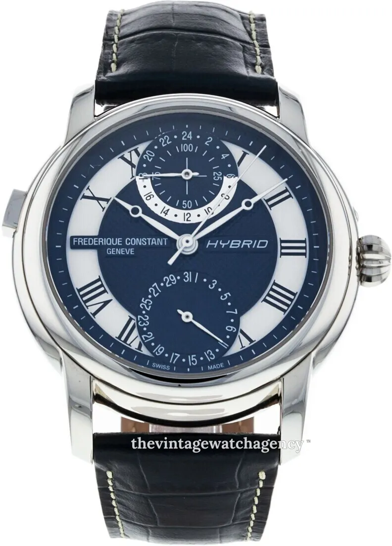 Frédérique Constant Manufacture FC-750MCN4H6 42mm Stainless steel Blue