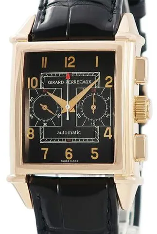 Girard-Perregaux Vintage 1945 2599 30mm Rose gold Black