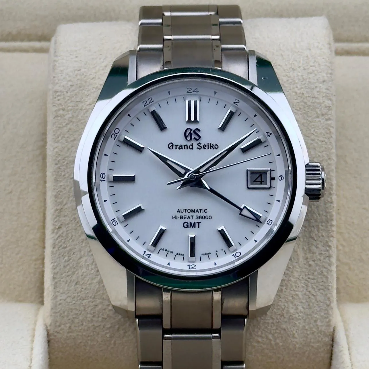 Grand Seiko Heritage SBGJ255 40mm Titanium Silver