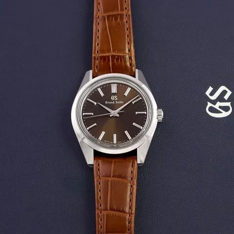 Grand Seiko Heritage SBGW293 36.5mm Stainless steel Brown