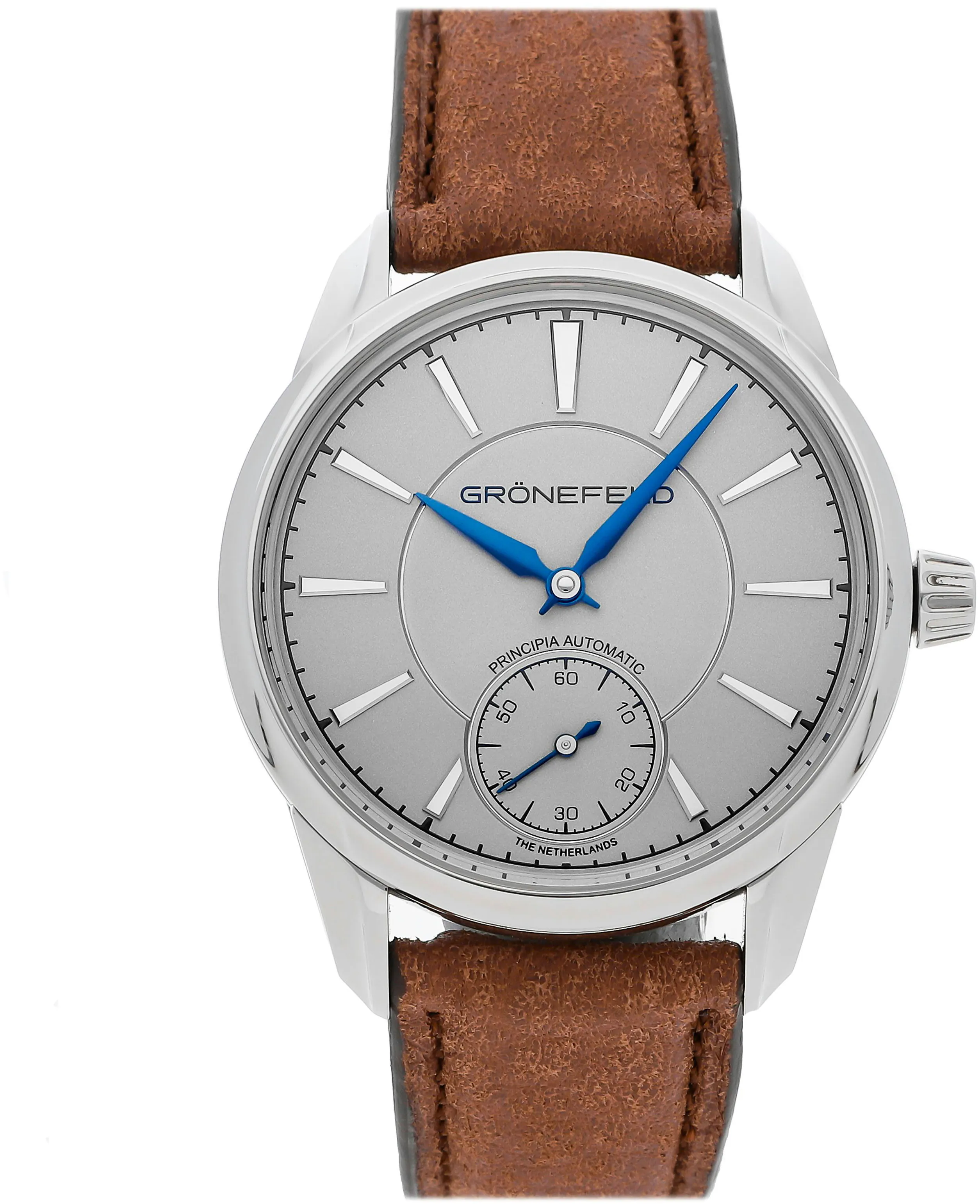 Grönefeld 1941 Principia PRINC-SS-GR 39mm Stainless steel Gray