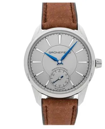 Grönefeld -SS-GR 39mm Stainless steel Gray