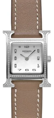 Hermès Heure H HH1.235 21mm Stainless steel Mother-of-pearl