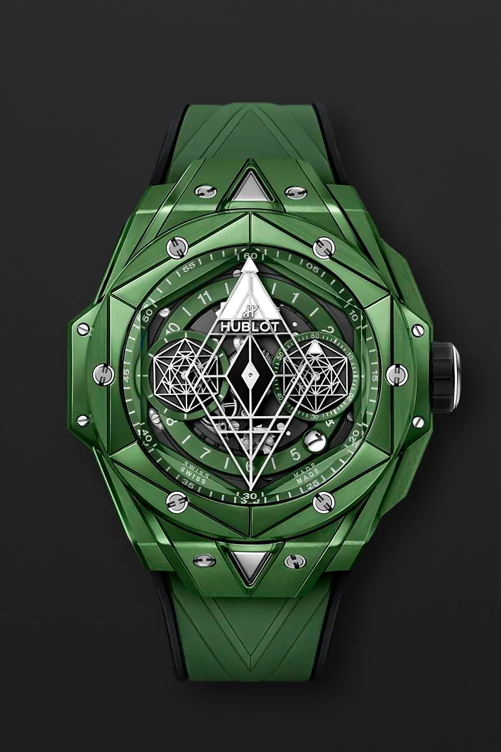 Hublot Big Bang 418.GX.5207.RX.MXM22 45mm Ceramic Green