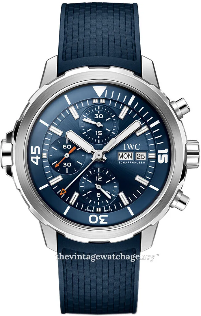 IWC GST Aquatimer IW3768-06 44mm Stainless steel Blue