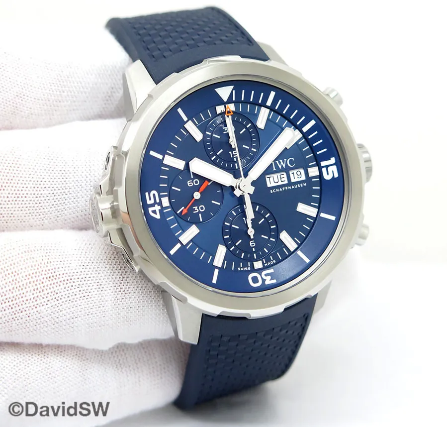 IWC GST Aquatimer IW3768-06 44mm Stainless steel Blue