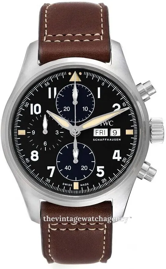 IWC Pilot IW387903 41mm Stainless steel Black