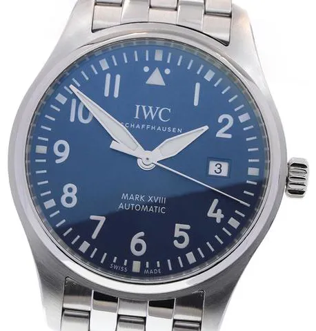 IWC Pilot Mark IW327014 40mm Stainless steel Blue