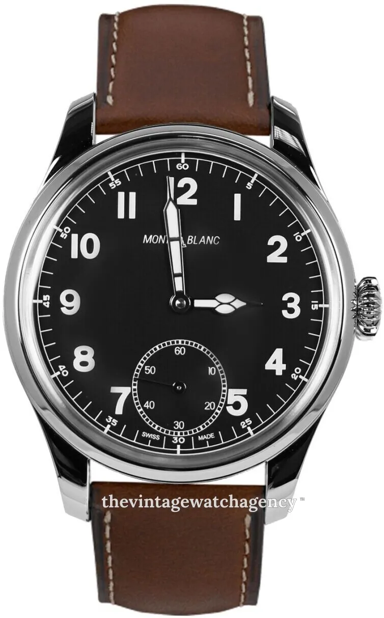 Montblanc 1858 112638 44mm Stainless steel Black