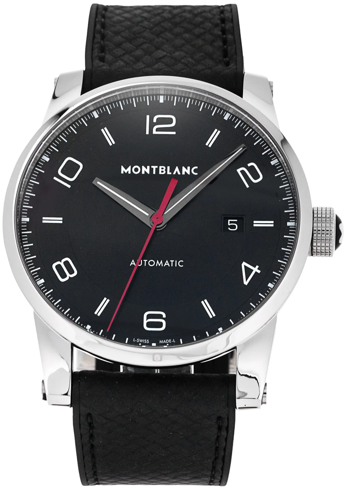 Montblanc TimeWalker 113877 42mm Stainless steel Black