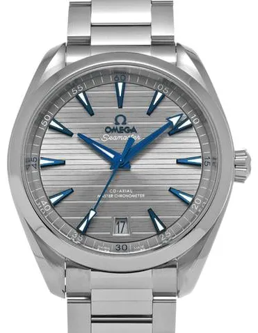 Omega Aqua Terra 220.10.41.21.06.001 41mm Stainless steel Gray