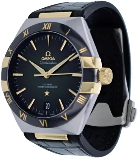 Omega Constellation 131.23.41.21.10.001 41mm Ceramic$Yellow Gold$Steel Green