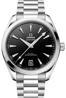 Omega Seamaster 220.10.41.21.01.002 Stainless steel Black