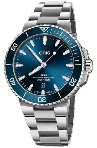 Oris Aquis 01 733 7789 4135-07 8 23 04PEB 43.5mm Stainless steel Blue