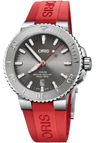 Oris Aquis Date 01 733 7730 4153-07 4 24 66EB 43.5mm Stainless steel Gray