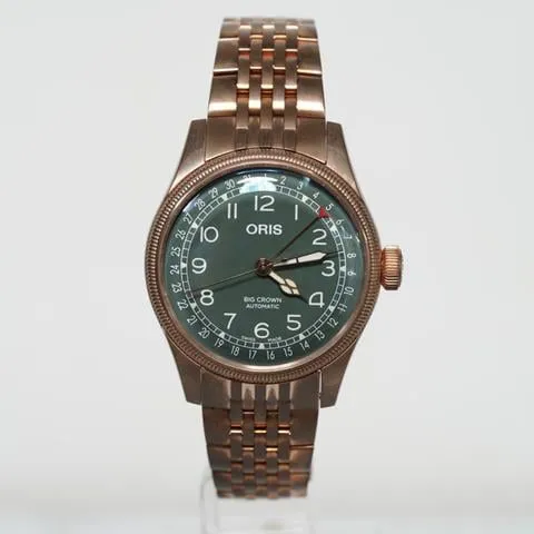 Oris Big Crown 01 754 7741 3167-07 8 20 01 40mm Bronze Green